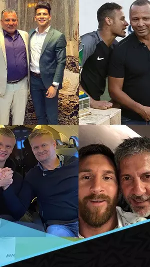 من والد زيزو لخورخي ميسي.. آباء يتحكمون في مستقبل النجوم